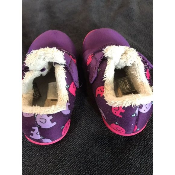 Bogs Little Girl Elephant Size 7 Shoes - Picture 4 of 7